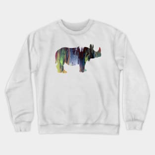 Rhino art Crewneck Sweatshirt